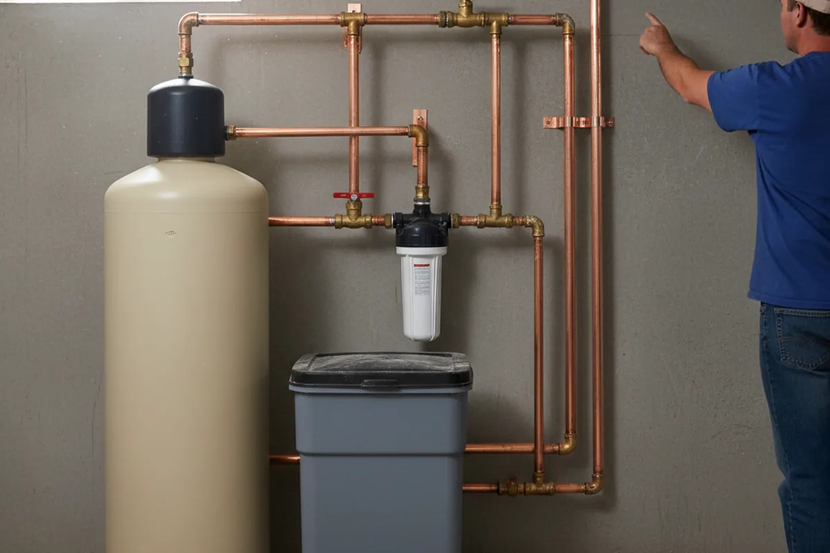 Whole-house water treatment system installed in Mount Bethel